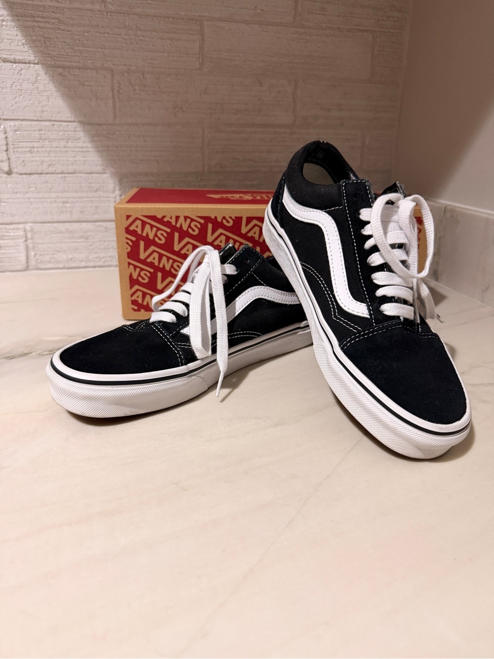 Vans Old Skool Low-Top Sneakers Black Skater Skateboard Retro Classic Neautral